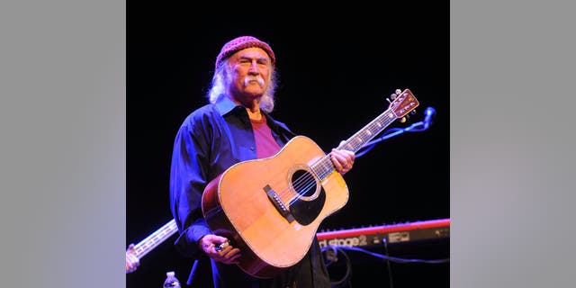 David Crosby se presenta en Mayo Performing Arts Center el 17 de junio de 2018 en Morristown, Nueva Jersey.