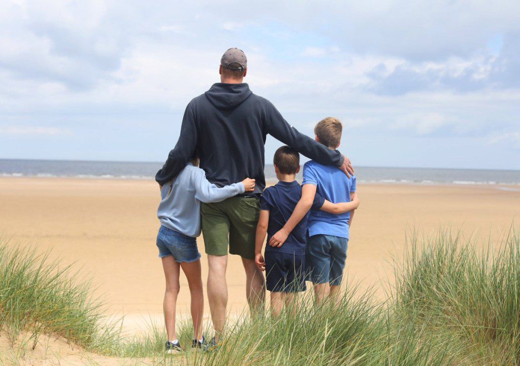 La foto de Kate Middleton de William y sus hijos en el Día del Padre.